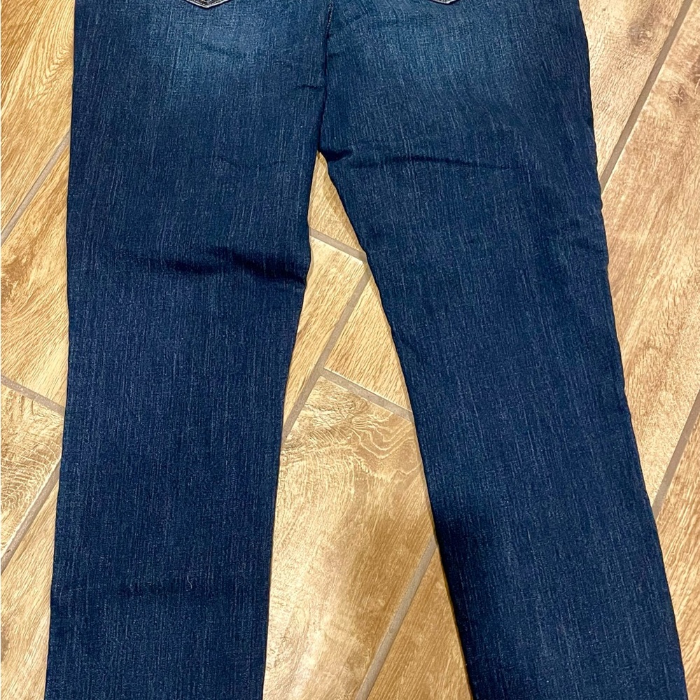 Old Navy Curvy Mid-Rise dark wash jeans, size 10 regular. - Picture 2 of 2
